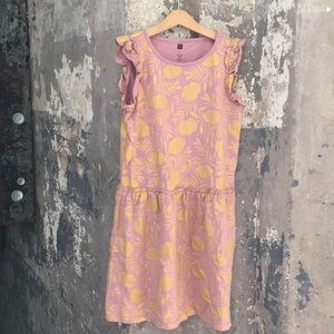 Beautiful gold and mauve dress TEA brand